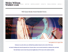 Tablet Screenshot of myles-wilson-walker.com